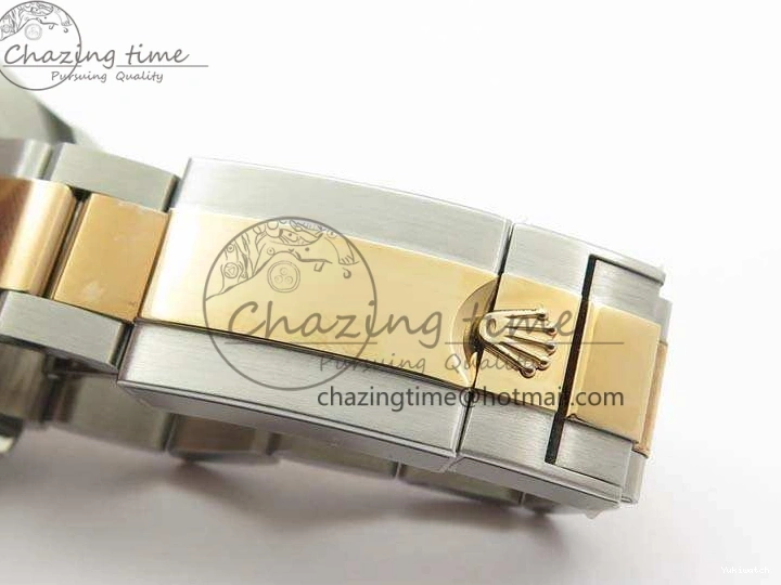 RG Blue Ceramic 116681 Version On RG JF SS Edition Dial SS Best New II Bracelet A7750 YachtMaster 1:1 0112